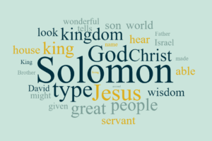 Solomon, a Type of Christ