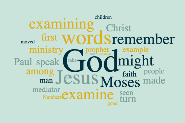 Remembering Jesus and Examining Oneself