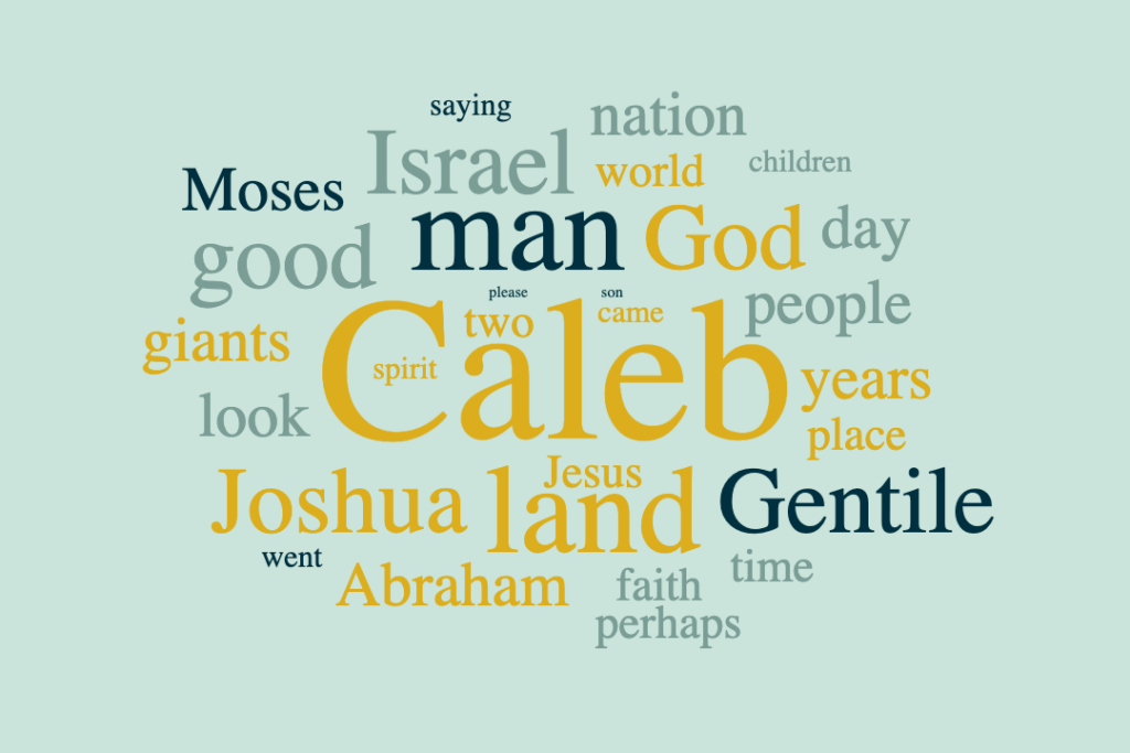 A Man Favoured By God Caleb The Kenezite ScriptureScribe a-man-favoured-by-god-caleb-the-kenezite-scripturescribe