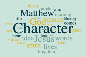 Growing in God's Character through the Beatitudes