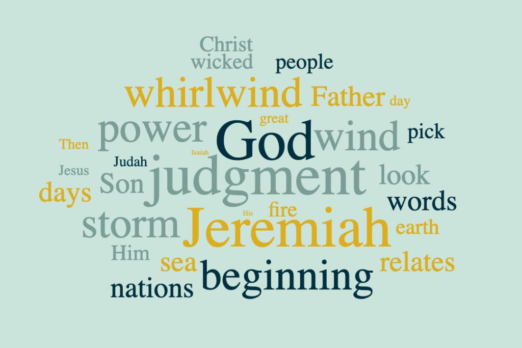 The Whirlwind of the Lord - ScriptureScribe Christadelphian Audio Talks