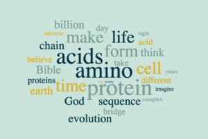 The Bible, an Amino Acid and Probability