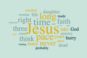 The Pace of Jesus