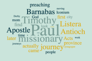 Timothy - Paul's Missionary Journeys