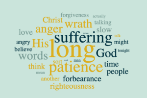 God's Longsuffering and Patience