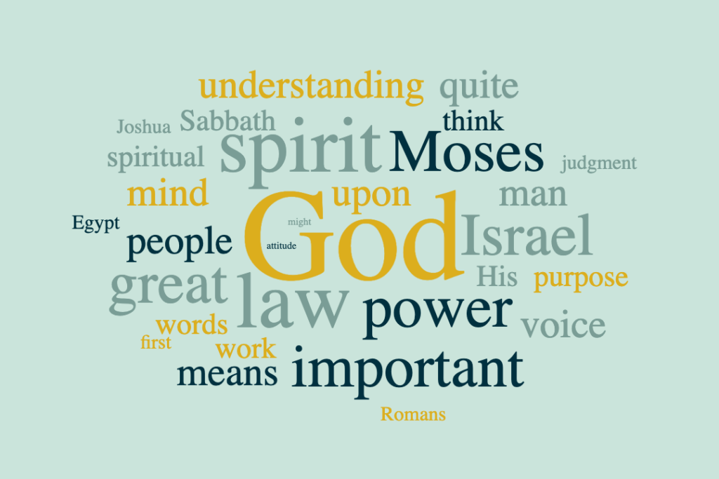 The Work of the Spirit of God - ScriptureScribe Christadelphian Audio Talks