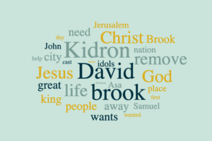 Crossing the Brook Kidron