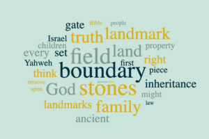 Remove Not the Ancient Landmarks