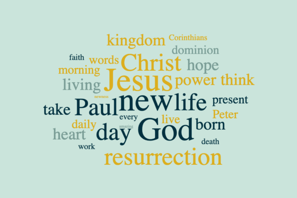 The Pair of Jesus Resurrection and a New Day