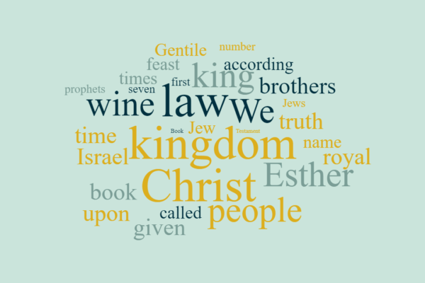 Reasoning from the Scriptures by Allegory and Type - The Book of Esther
