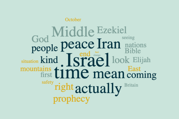 The Bible Magazine Discussion: War With Iran and A New Middle East