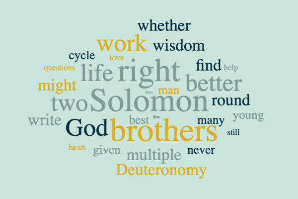 Understanding Solomon the Man from Ecclesiastes