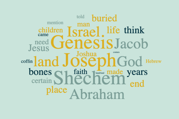 Joseph Gave Commandments Concerning His Bones