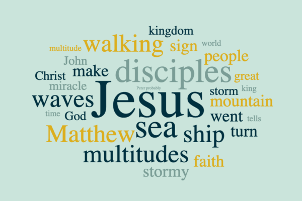 Jesus Walking on the Sea