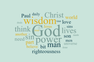 The Power and Wisdom of God