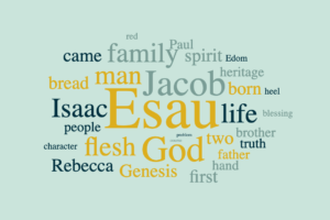 Esau, Past, Present and Future