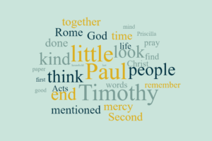Paul's Second Letter to Timothy - The Epilogue