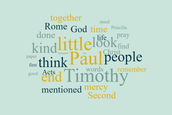 Paul's Second Letter to Timothy - The Epilogue
