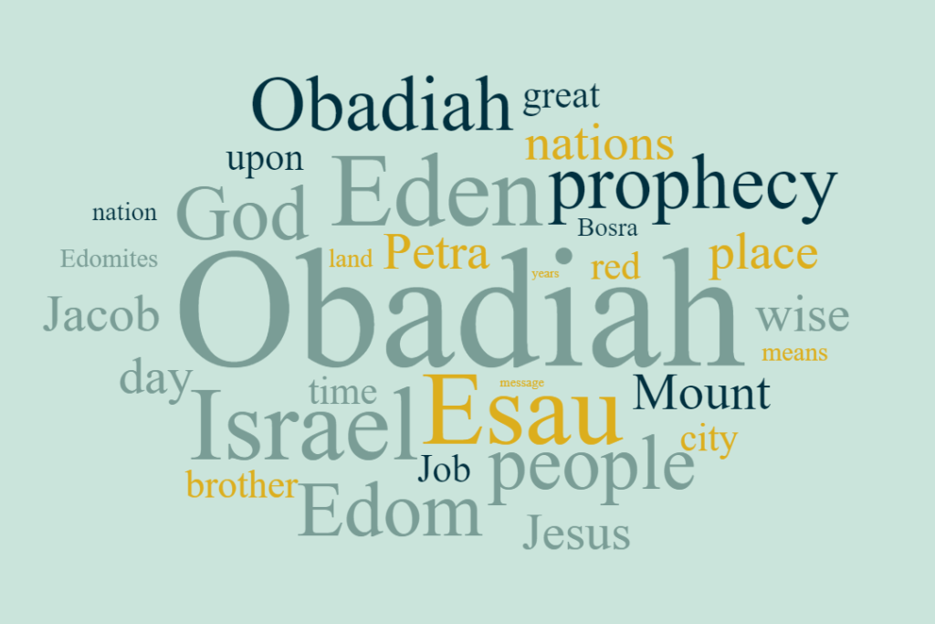 The Prophet Obadiah Scripturescribe Christadelphian Audio Talks